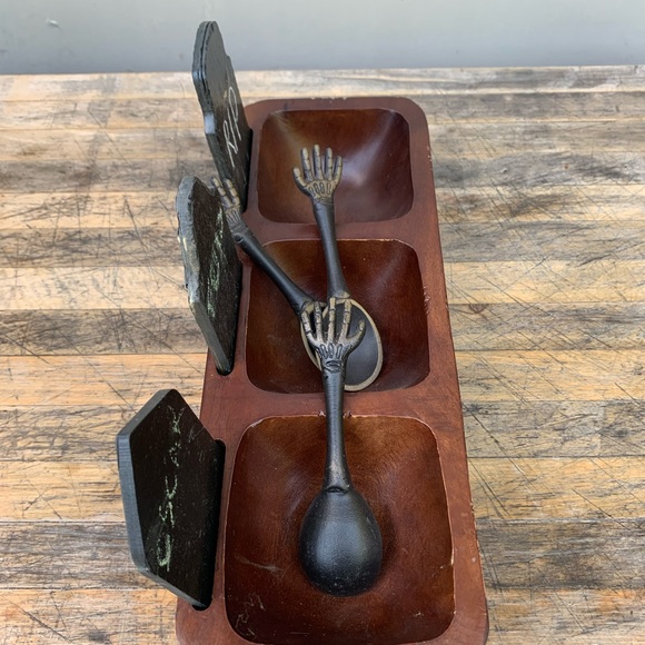 Crate & Barrel Graveyard Appetizer Tray - Picture 3 of 7